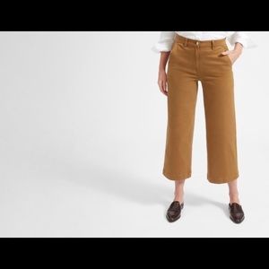 Everlane Wide Leg Crop Pants